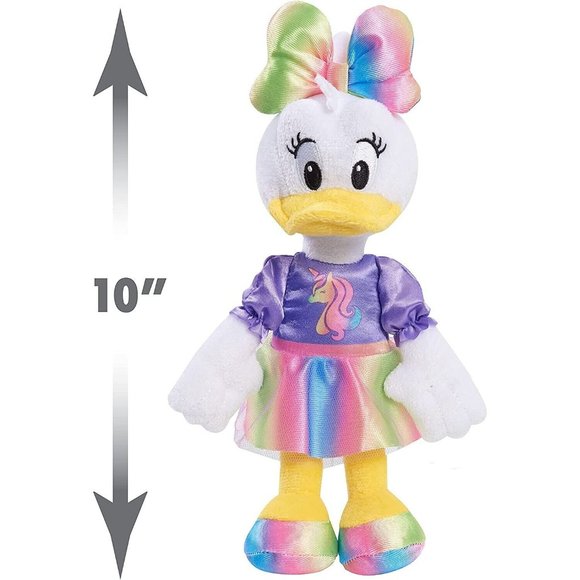 Disney Junior Unicorn Daisy 10" Beanbag Plush Minnie Mouse - Picture 2 of 11